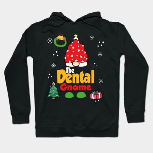 Dentist Gnome Funny Xmas Family Group Pj Hoodie